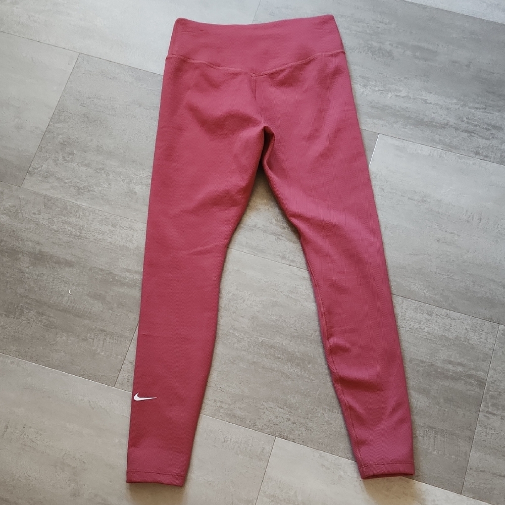 Nike Winter Fleece Therma Fit Yoga Running Performance Leggings Size Small Cold